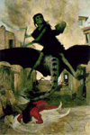 The Plague. 1898. Tempera on wood