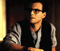 Christian Slater in the role of the journalist...