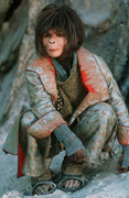 Bonham-Carter as the ape Ari...