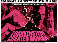 Frankenstein Created Woman Poster 2