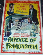 The Revenge Of Frankenstein Poster 1