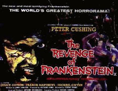 The Revenge Of Frankenstein Poster 2