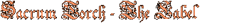 Sacrum Torch